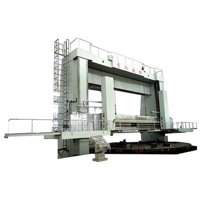 Chiếc máy quay thẳng đứng cột hai cao độ chính xác CNC Mô hình CK52160 Chuyển dụng nặng cho các mảnh làm việc lớn