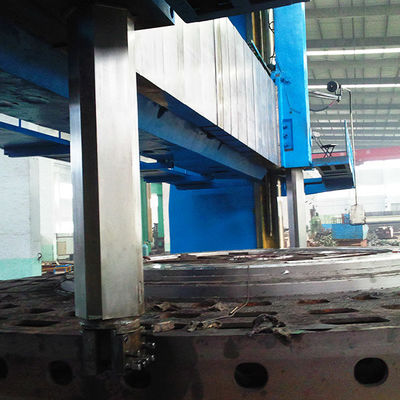 CK52130 Cổ phần nặng CNC Vertical Lathe Cột kép 13M Chuyên đường xoay 300T Capacity tải