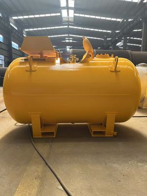 Hướng dẫn di động của Liên Hợp Quốc T21 Thùng áp suất ngang với M.A.W.P. 6 Bar And Shell Design Code GB/T150